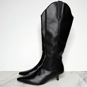 Steven Steve Madden Britt Pointy Toe Western Tall Boot 8M